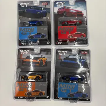 TSM MODEL MINI GT 시리즈 1/64 4대 세트