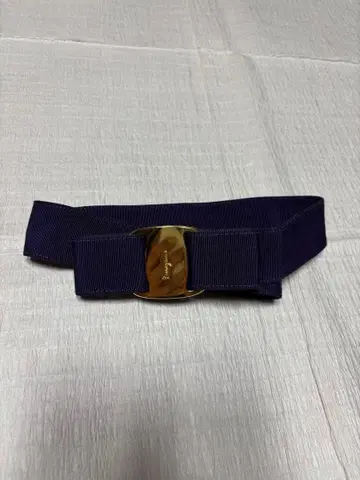 살바토레 페라가모 바라 벨트 퍼플