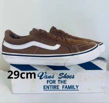 VANS Sk8-Low 브라운 29cm UltraCush 스웨이드