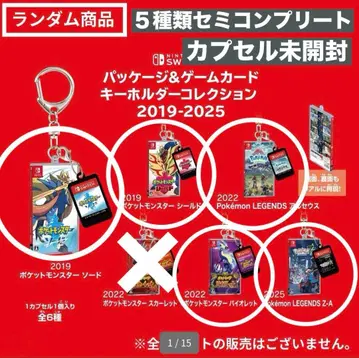 포켓몬 Nintendo Switch 패키지 & 게임 카드 키링