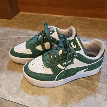 PUMA 스니커즈 그린 화이트