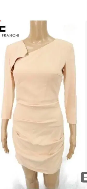 ELISABETTA FRANCHI 미사용 새상품 드레이프 드레스