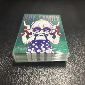 SPY x FAMILY 나츠코미 2026 메타키라 카드 20장
