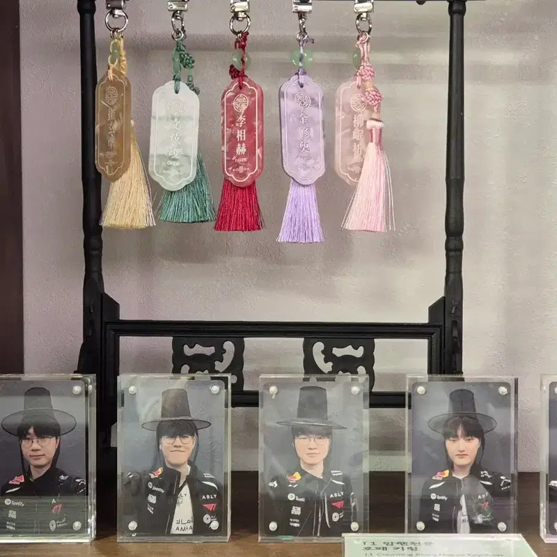 T1 티원 암행천문 팝업 호패키링 페이즈 peyz + 포토카드 포카