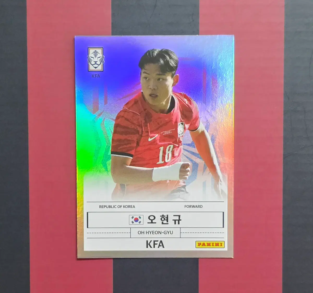 2026 파니니 K리그 트레이딩 카드 KFA 스타 수원삼성블루윙즈 오현규