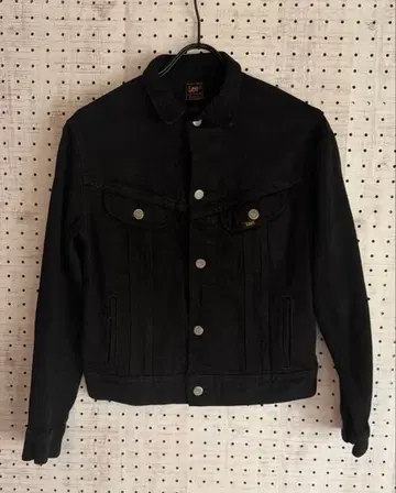 80s 선염 Lee USA제 220J BLACK 데님 자켓