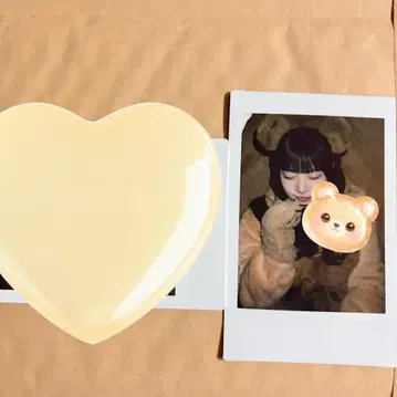 iLife 코구마마무 생일 런치 폴라로이드 눈 감은 레어