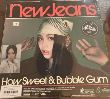NewJeans How Sweet & Bubble Gum 혜인 hmv