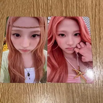 hearts2hearts HMV 럭키 드로우 스텔라 2장
