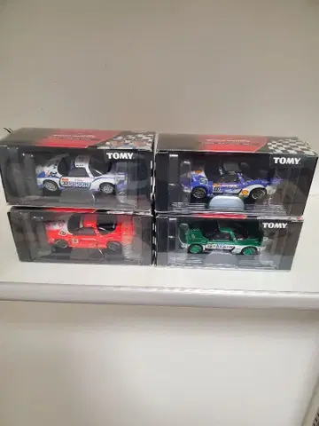 토미카 리미티드 2004 SUPER GT NSX 4대 세트