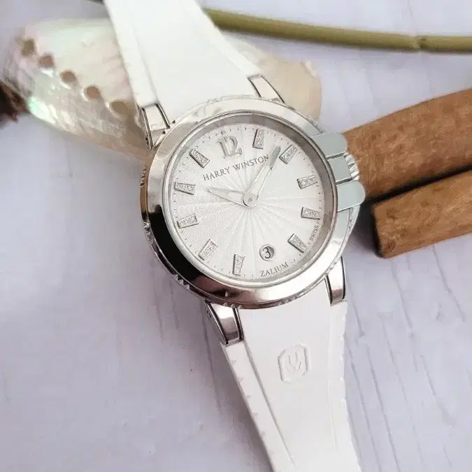 해리윈스턴 정품 해리 윈스턴 오션 잘리움 스포츠 36mm 남여공용 쿼츠 시계 사진 1