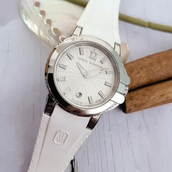 해리윈스턴 정품 해리 윈스턴 오션 잘리움 스포츠 36mm 남여공용 쿼츠 시계 사진 2