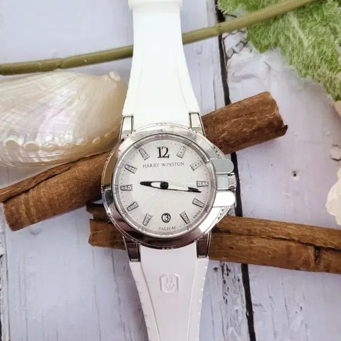 해리윈스턴 정품 해리 윈스턴 오션 잘리움 스포츠 36mm 남여공용 쿼츠 시계 사진 5