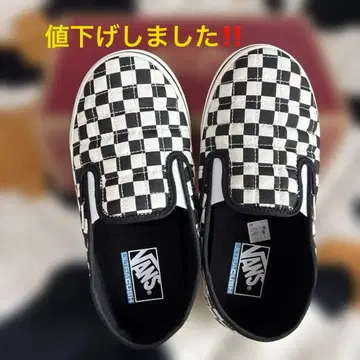 VANS 슬립온 체커보드 퀼팅