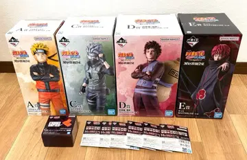 제일복권 NARUTO 돌풍전 피규어 A C D E G H상 세트