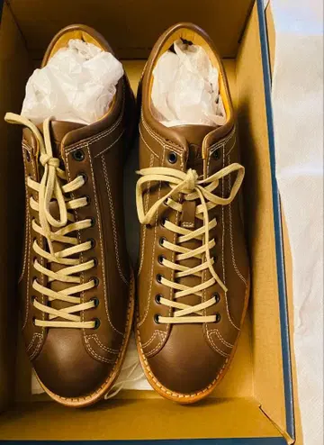 새상품 리갈 스탠다드 750R 가죽 스니커즈 25.5cm 브라운