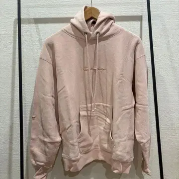 Champion Reverse Weave 후드티 핑크 M