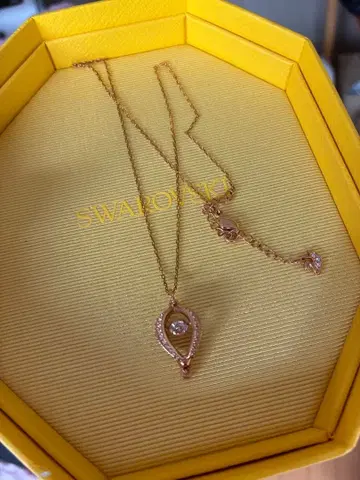 Swarovski 기구 댄싱 목걸이