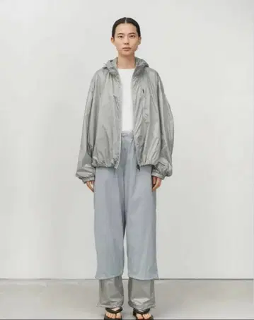 AMOMENTO DRAWSTRING LAYERED PANTS 사이즈 0