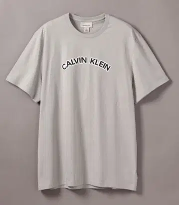 새상품 Calvin Klein 로고 T셔츠 캘빈클라인 로고 그레이
