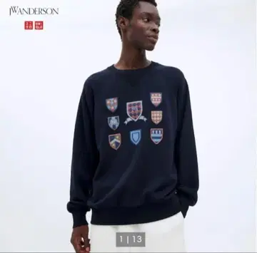 유니클로 JW 앤더슨 맨투맨 UNIQLO JW 앤더슨