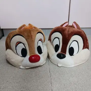 디즈니 칩과 데일 팬캡 2개 세트 익명 배송 익명