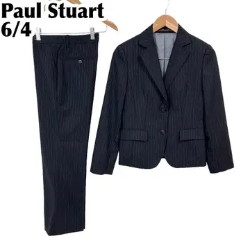 [새상품급] Paul Stuart 팬츠 수트 셋업 6/4 네이비 ST