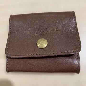 IL BISONTE 코인 케이스 브라운