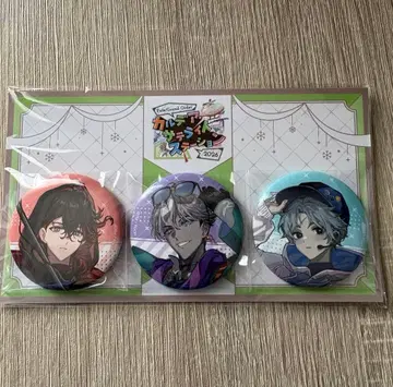 FGO 새틀라이트 스테이션 캔뱃지 세트 단테 인드라 후지토 히라쓰케