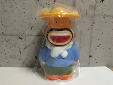 메이지 제과 플라스틱 저금통 컬 아저씨 입 벌림 160mm