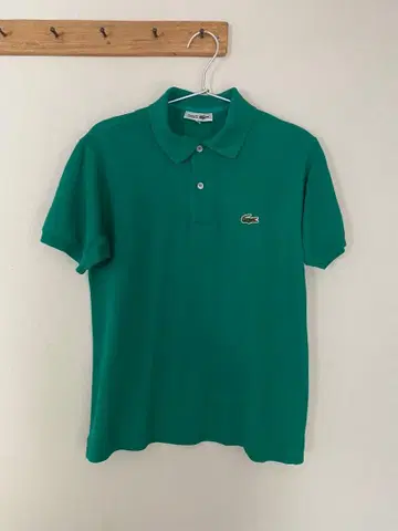 LACOSTE 그린 피케 셔츠
