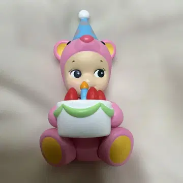 sonnyangel 피규어 벌스데이 베어 핑크 전시품