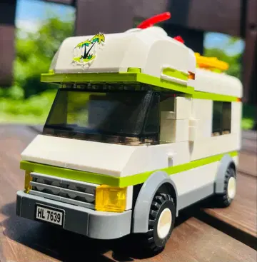 LEGO 7639 캠핑카 자전거 서핑보드 포함