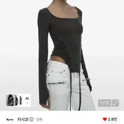 Kashiko Layered Strap Pants Black | 면바지 | 번개장터 중고거래