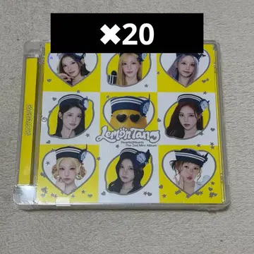 Hearts2Hearts 레몬 탱 일본 20매 미개봉 새상품