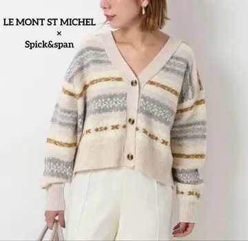 Spick&Span 르몽생미셸 콜라보 가디건