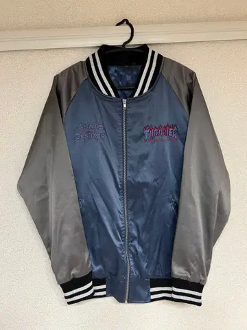 THRASHER 스카잔 자수 로고