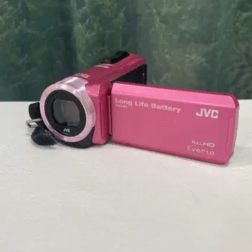 셀카) JVC 에버리오 GZ-F100 핑크 캠코더 빈티지캠코더 디카 | 디지털