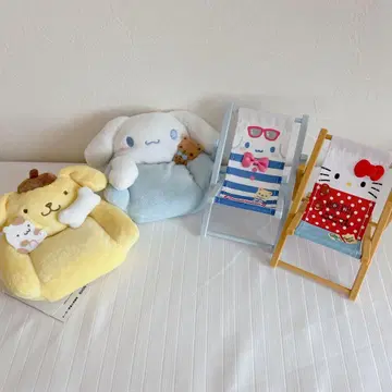 폼폼푸딩 시나몬 미니어처 모으는 봉제 인형 시리즈 산리오
