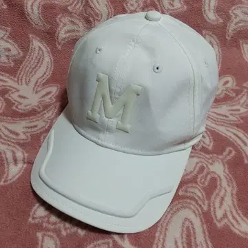 Munsingwear 캡 화이트 M 로고