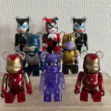 BE@RBRICK 아메리칸 코믹스 캐릭터 8체 세트