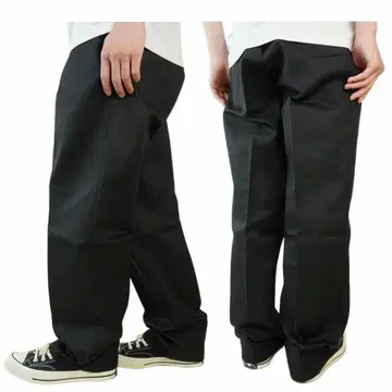 W32 새상품 디키즈 DICKIES 스케이트보딩 트윌 팬츠 블랙 874