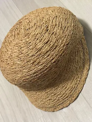 카시라 Ca4la 라피아 헌팅 캡 천연 소재 모자 햇 일본제