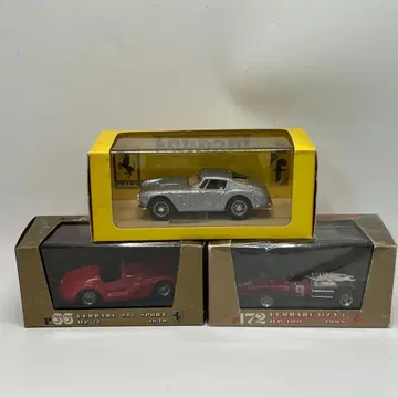 [레어] 페라리 미니카 3대 세트 Brumm 외 1/43 빈티지