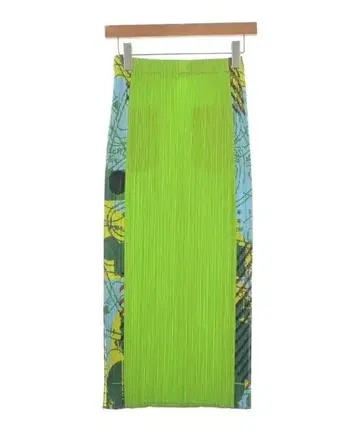 PLEATS PLEASE 롱 맥시 길이 스커트 여성용