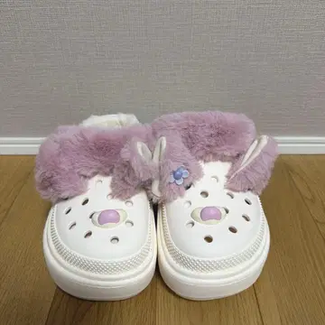 미사용 새상품 크록스 Crocs 23cm 통굽 샌들