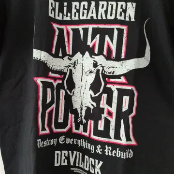 DEVILOCK x ELLEGARDEN 티셔츠