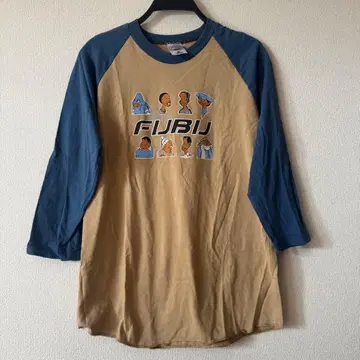 FUBU 7부 소매 긴팔 티셔츠