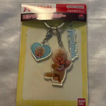 Monchhichi 3단 아크릴 키링