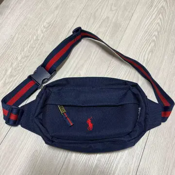 최종 가격! 새상품급 랄프 로렌 바디백 네이비